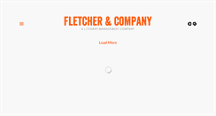 Desktop Screenshot of fletcherandco.com